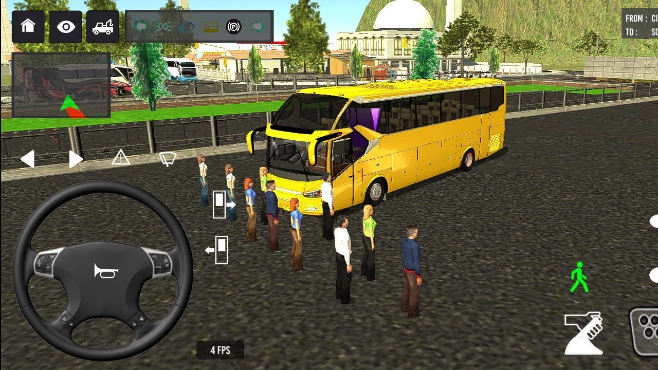 INDONESIA BUS SIMULATOR CHANGE COLOR BUS 26 MARCH 2025 PLAY GAME - YouTube