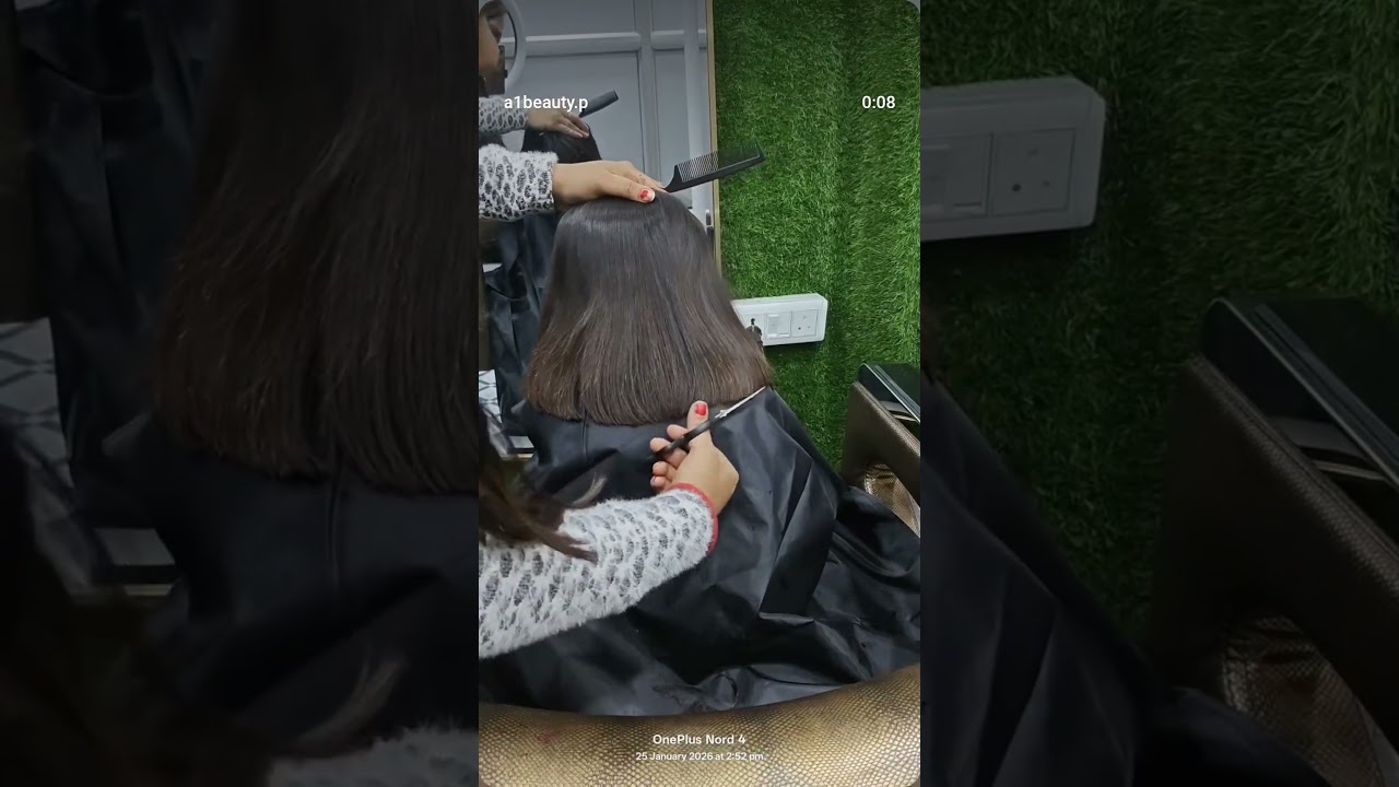 haircut A1 Beauty parlour rajmilan chhanda सिंगरौली