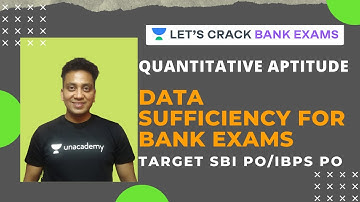 Data Sufficiency for SBI PO/Clerk (Prelims) | Quantitative Aptitude for SBI/IBPS PO | Himanshu Gupta