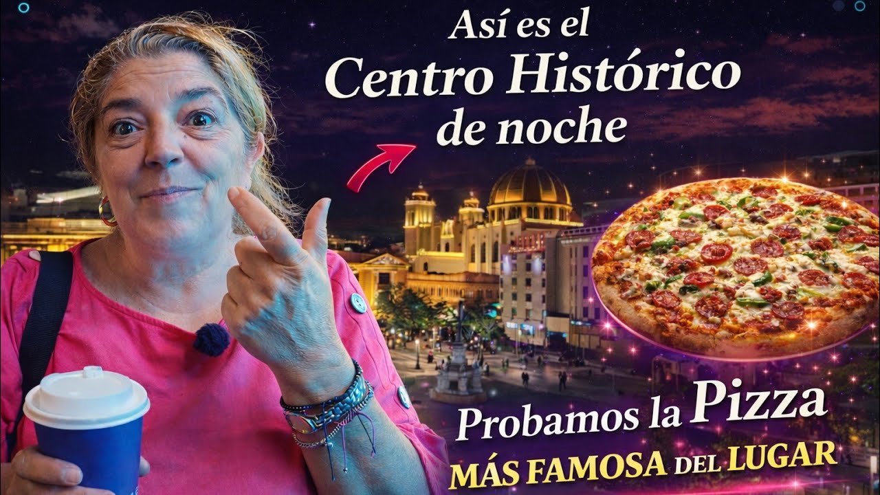 Asi es la vida nocturna del CENTRO HISTORICO en San Salvador! Nunca lo habia visto de esta manera😱🇸🇻