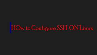 How To Install Openssh-server +Basic Use+ Remote using Putty