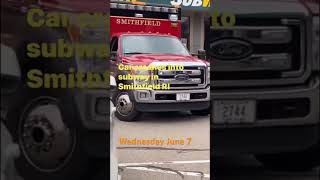 Car into subway in Smithfield RI - on-the-scene livestream.