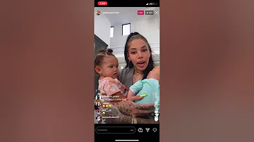 YG 400’s baby daughter and her mother on IG Live| So adorable 😍 #yg #baby #400