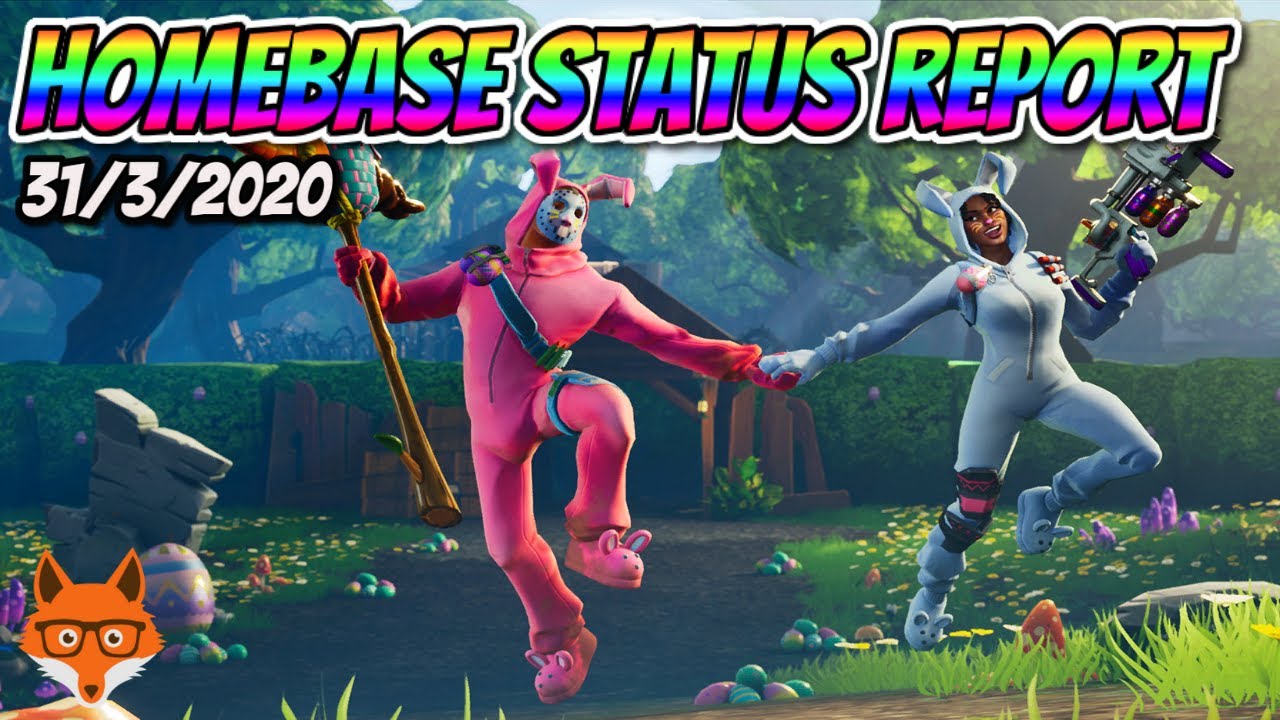 Save the World  Homebase Status Report 4.15.2020