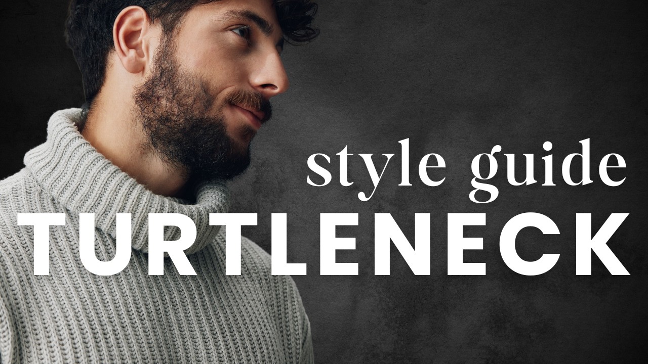 How to Style Turtlenecks | 4 Turtleneck Outfit Ideas for Men - YouTube