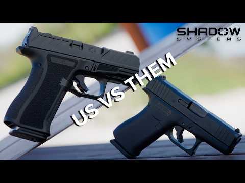 Glock 43X vs. Shadow Systems CR920X | Size, Capacity, Sights & Range Comparison
