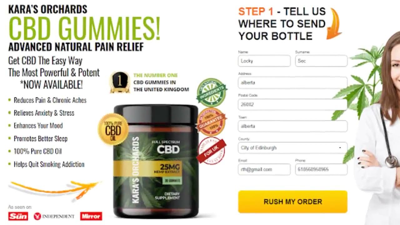 Kara's Orchards CBD Gummies Review- Price And Ingredients UK - YouTube