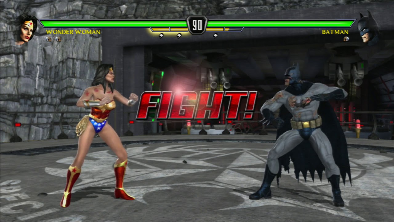 MK VS DC Battles - Wonder Woman VS Batman - YouTube.