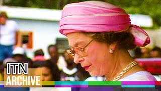 The Queen and Prince Philip visit St Kitts and Nevis (1985)