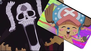 A Smattering Of Brook And Chopper Being Cutescreaming One Piece English Dub