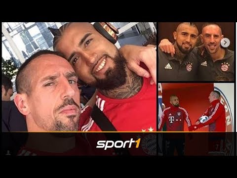 Ribery Mit Liebeserklärung An Vidal Sport1 - 