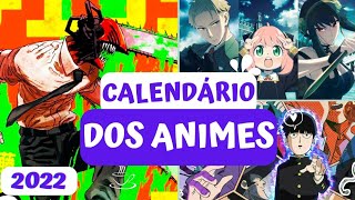 CALENDÁRIO DOS ANIMES/LANÇAMENTOS (Outubro 2022) 