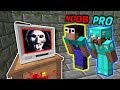 Minecraft NOOB vs PRO: WHO HIDING IN TV? Challenge in Minecraft!