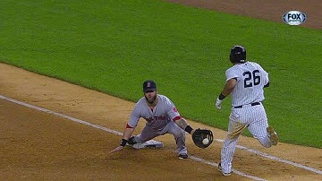 BOS@NYY: Safe call overturned in the 5th inning