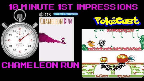 10 Minute 1st Impressions : Chameleon Run (Free App of the Week)