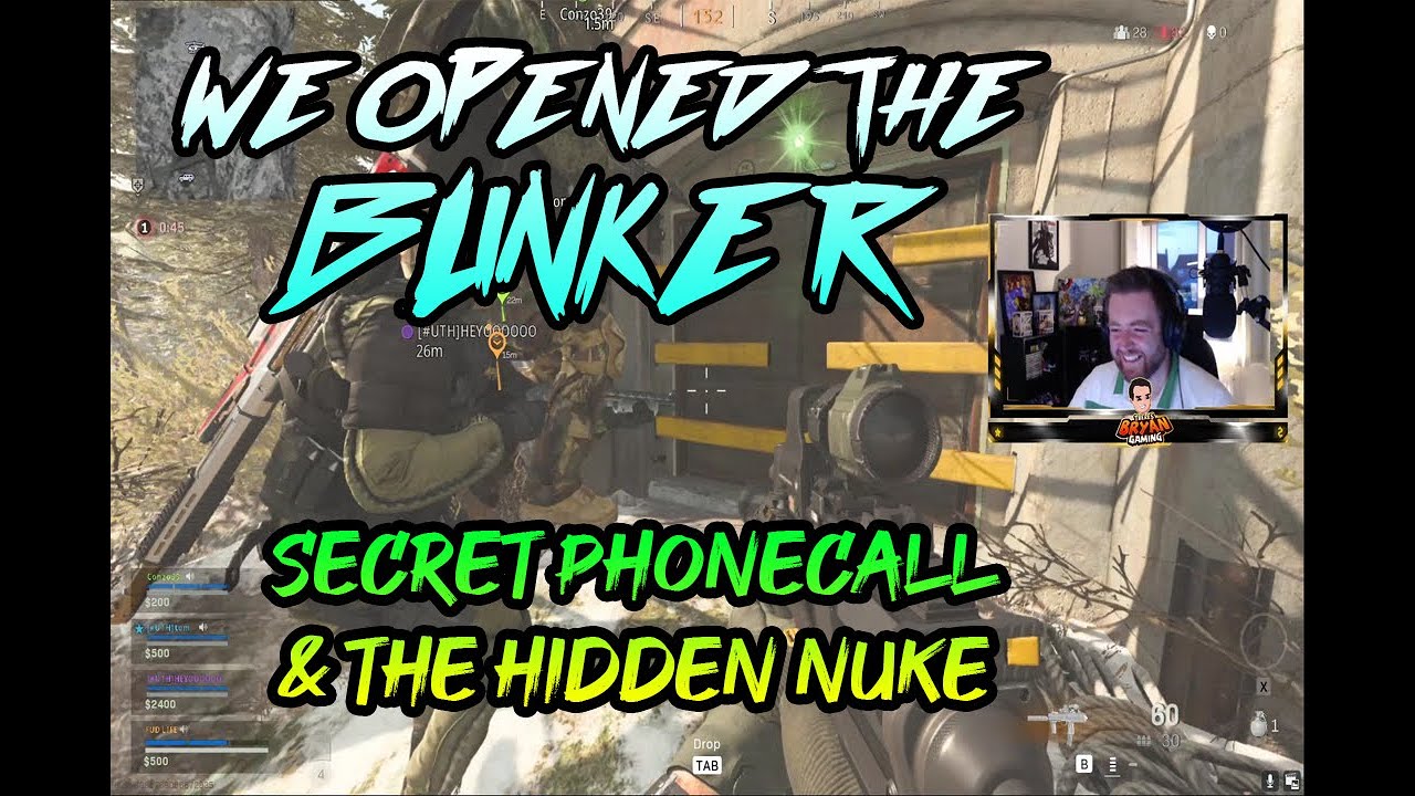 THE NUKE IN BUNKER 11 (not clickbait) - CALL OF DUTY WARZONE