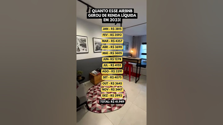 Quanto esse Airbnb de 25m² rendeu em 2023!