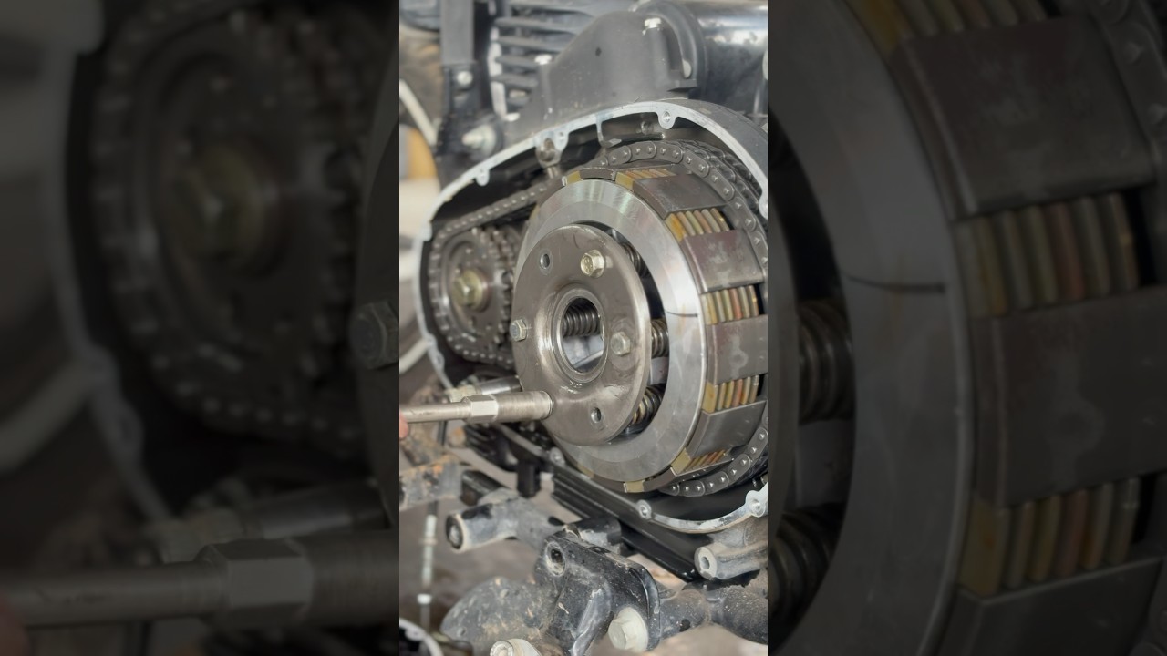 RE thunderbird X full service , clutch plate ,housing and pressure plate installed 