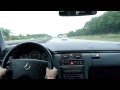 Mercedes W 210 BRABUS 5.8 , 4matic - Autobahn A 1 - 310 km/h