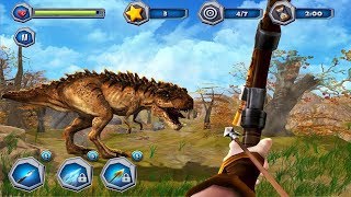 Dinosaur Hunter Safari Archer Free Hunting Game Android Gameplay screenshot 1