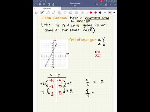 Linear vs. Nonlinear (From a table Part 2)