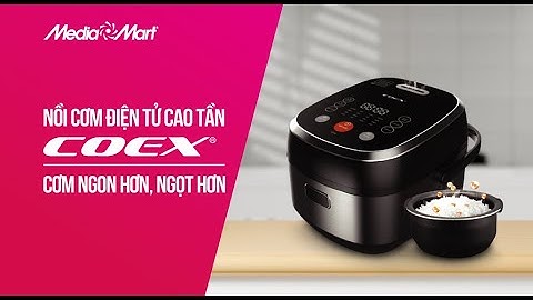 Nồi cơm điện tử cao tần Coex: Cơm ngon hơn, ngọt hơn (CR-3459BG/CR-3460BG) - Điện máy MediaMart