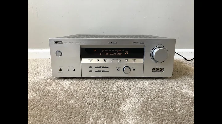 How to Factory Reset Yamaha HTR-5740 6.1 Home Theater Surround Receiver