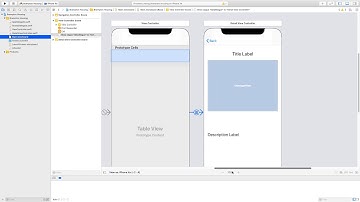 iOS & Swift - Table View Controller