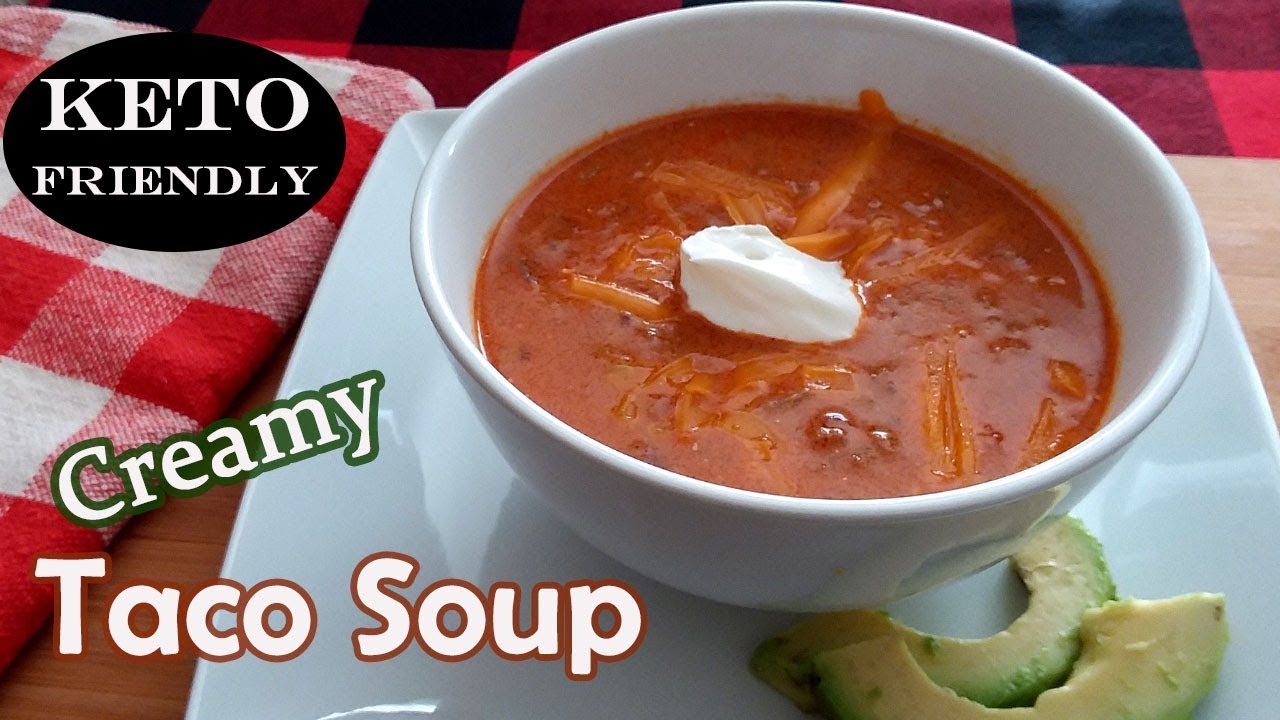 Taco Soup Recipe Low Carb / Keto Friendly YouTube