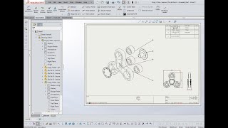 Make it in Solidworks 17.6 - Make an exploded assembly drawing
