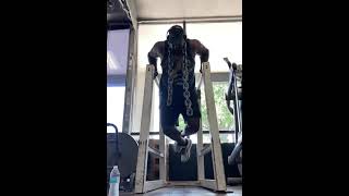 Chain weighted Chest Dips