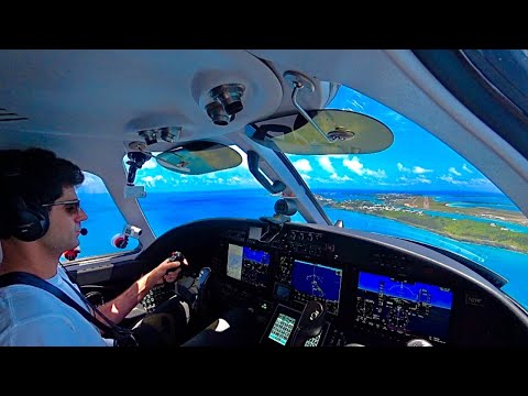 First Solo Flight Over The Atlantic To Bermuda!