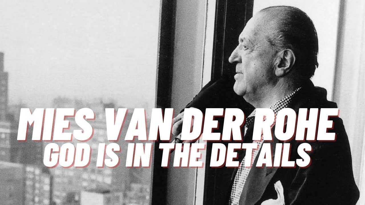 Great  Architect EP.1 Mies van der Rohe  #Mies #GreatArchitect