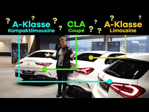 DER Mercedes A-Klasse Vergleich: Kompaktlimousine / Limousine / CLA Coupé ALLE Vorteile & Nachteile