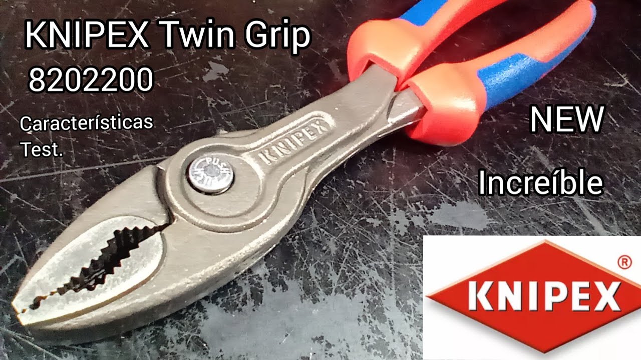 NEW knipex twin Grip . knipex 8202200 testing YouTube
