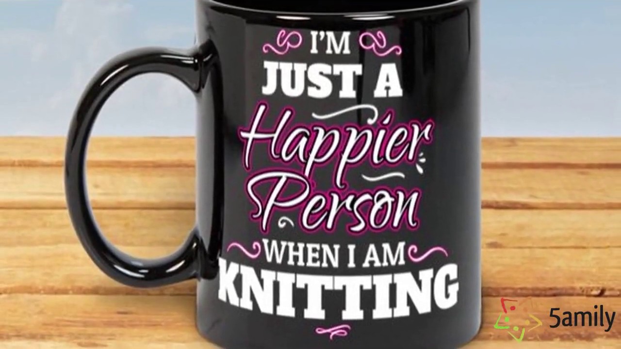 Funny Knitting Coffee Mug (11 Oz Or 15 Oz)