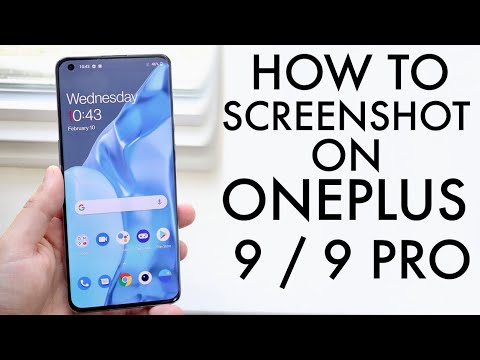 How To Screenshot On OnePlus 9 / OnePlus 9 Pro!