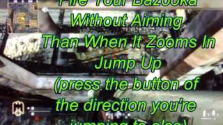 COD 5 Bazooka Jump Tutorial