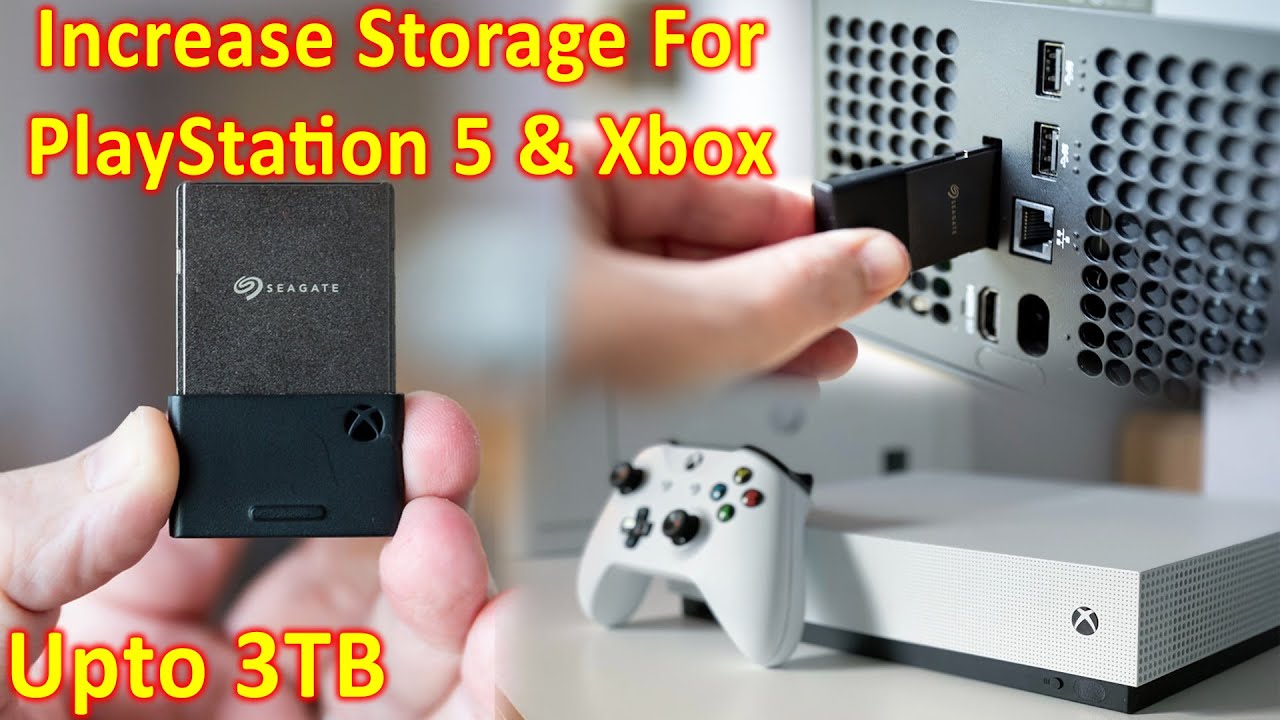 Sony Play Station 5 And Xbox Series Storage Extender For 500GB And 1TB