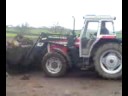 loading dung with MF390T