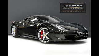 Ferrari | 458 Italia | Nero Daytona | 2011