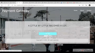 Payment Gateway Integration  Sparks foundation #GRIPJUN21