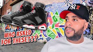 Air Jordan 6 BRED: Not The Release We Wanted From Nike!!!
