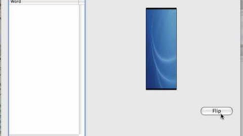 Layer flip in Core Animation without 3D perspective