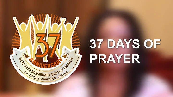 37 Days of Prayer Day 31: Tonya Crawford - Breakth...