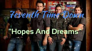 7eventh Time Down - Hopes And Dreams [Lyric Video]