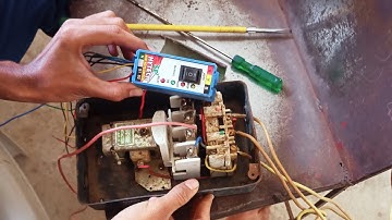 Auto switch connections with three phase starter (mini auto switch) connection type 2 #autoswitch#