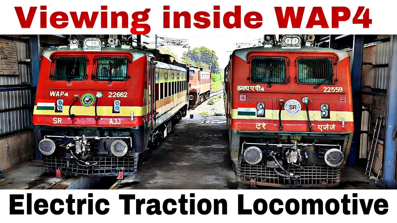 20 in 1 RED BEAST WAP-4 Locomotive Trains at FULL Speed- Indian Railways