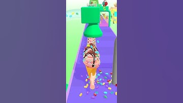 Ice Cream Stack🍦Gameplay | #shorts