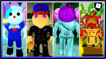 HOW TO GET ALL 5 NEW BADGES in PIGGY FANMADES MAPS | ROBLOX